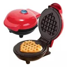 Máquina de Waffles Elétrica Casa Cozinha Fazer Waffle