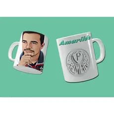 Caneca com caricatura - sua foto em caricatura realista