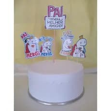 Topo de Bolo topper personalizado a seu jeito