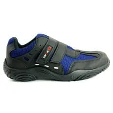 Sapatilha MTB Sem Clip Sapatênis Preto Azul Ciclista Confortavel Unissex
