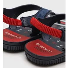 chinelo infantil Menino Cartago Baby chinelinho com elástico masculina bebê marinheiro