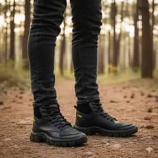 Bota Masculina Casual Urbana Resistente Conforto para Dia a Dia