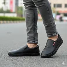 Tênis Masculino Casual Slip On Confortável Ideal para Trabalho