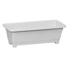 Kit 6 Floreiras De Jardim 9,5Litros Jardineira Vaso de Plástico para Horta e Flor