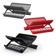 Escorredor Dobravel Secador De Louças Pratos e Talheres Plastico Top Chef Super Resistente