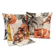 Kit Peseira de Cama Super King + Capas de Almofadas Piquet Para Cama Posta