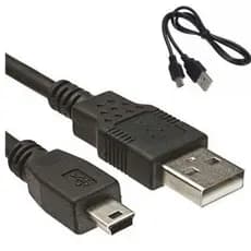 Cabo USB Carregamento V3  Para Controle PS3, Caixa de SOM, GPS Celular Antigo Camera Digital Radio