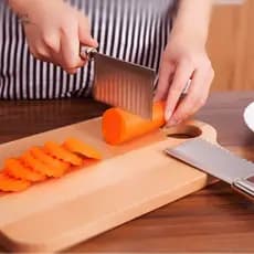 Cortador Ondulado Batata e Legumes em Aço Inox