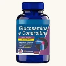 Glucosamina 1500mg + Condroitina 1200mg com 120 Capsulas