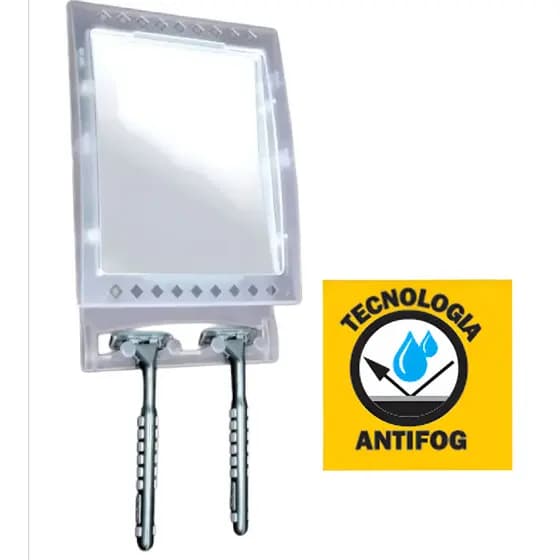 Espelho Antiembaçante Para Box Tecnologia AntiFog
