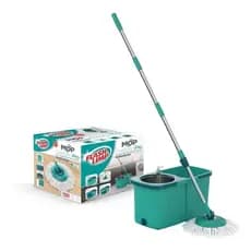 Mop Pró Flash Limp Girátorio Esfregão Inox 360° Com 2 Refil