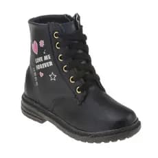 Bota Feminina Infantil Coturno Feminino Infantil