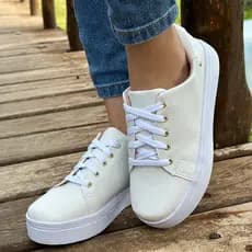 Tênis Feminino casual leve e confortável para lazer e trabalho promoção lançamento