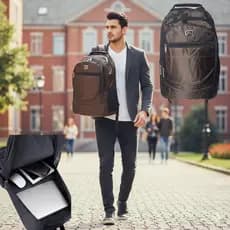 Mochila Notebook Impermeável Jingpin Premium Reforçada Trabalho Viagem