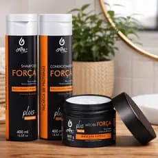 Kit Capilar Profissional Any Liss Força Recuperação de Fios Danificados Shampoo + Condicionador + Máscara