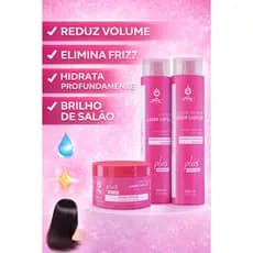 Any Liss Laser Capilar Kit 3 Produtos – Alinhamento Perfeito e Controle Total do Volume