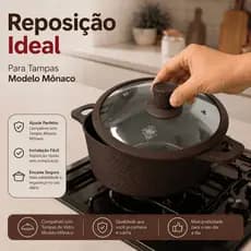 Puxador Tampa Mônaco Pegador Emborrachado Panela Pronta Entrega Envio Imediato
