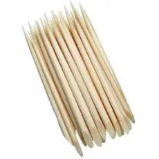 Palito de Unha Bambu Zalike Ponta Chanfro Ponta Chanfrada Com 5 unidades
