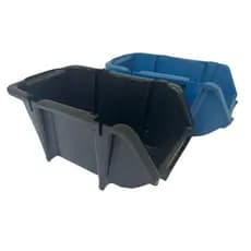 KIT 10 CAIXA GAVETEIRO BIN Nº3 ORGANIZADOR ENCAIXAVEL ECX3P