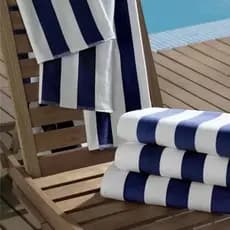 Toalha Banhão Praia E Piscina Listrada Luxo Ibiza Teka