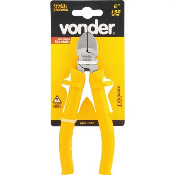 Alicate De Corte Diagonal 6'' Vonder Isolado 1000 V