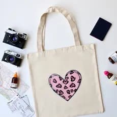 Ecobag Feminina 30x30 Resistente | Bolsa Tote Estilosa para Dia a Dia