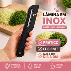 Fatiador e Cortador de Legumes Fino - Utensílio Doméstico Prático