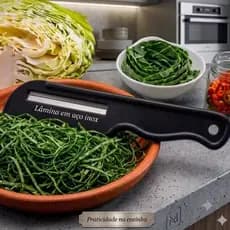Faca Corte Fino - Cortador e Fatiador de Legumes e Frutas - Praticidade na Cozinha