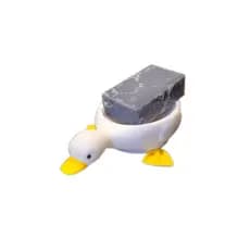 Saboneteira De Pato Bancada Banheiro Lavabo Porta Sabonete