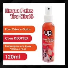 Spray Limpa Patas Cachorro Gato Up Clean 120ml Paw Cleaner