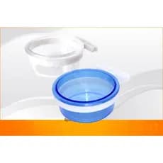 Kit Porta Vitamina Comedouro Farinhada Malha Universal Tam. GG - Aves diversas