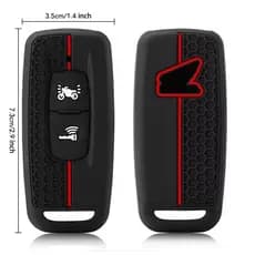 Capa Silicone Compatível C/ Chave Presença Honda PCX 125 160 / ADV 150 160 / SH 125i / Forza