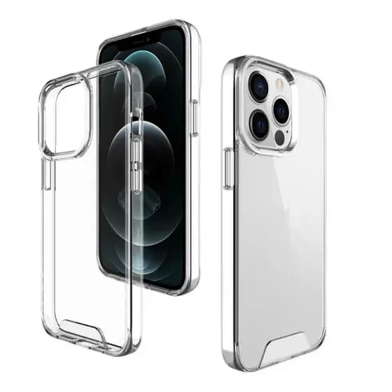 Capa Space Hybrid Antishock P/ Iphone 16 / Iphone 15 / Iphone 14 / iphone 13 / Pro / Pro Max / Plus