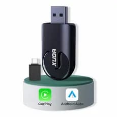 Adaptador Carplay e Android Auto Sem Fio Wireless Usb, Bluetooth 5.0 Premium