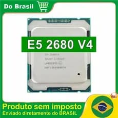 Processador Intel Xeon E5-2680 V4 Turbo 14 Núcleos 3.3ghz Socket LGA2011
