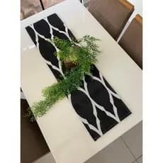 Trilho Caminho de Mesa Estampado 1,00m x 0,30m Antiderrapante Centro de Mesa