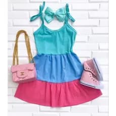 Vestido PREMIUM de criança Menina
