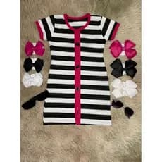 Vestido Infantil Blogueirinha Manguinha 02 ao 08