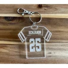 Chaveiro Personalizado Camisa Time Nome Acrílico - Presente, Lembrancinha, Pai, Filho, Esporte, Futebol