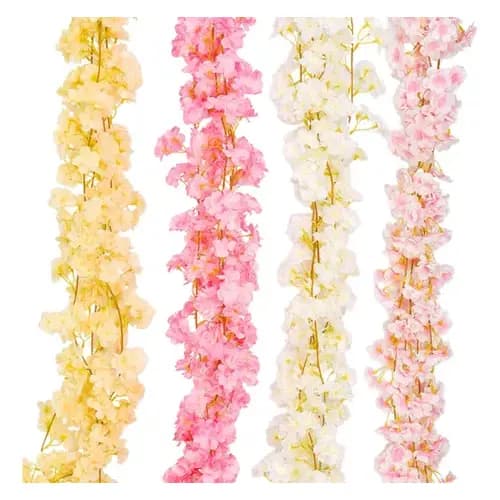 Corrente de Cerejeira Artificial 180cm – 100 Flores