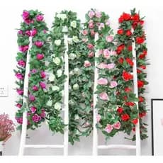 Corrente Heras de Rosas 2m Trepadeira Artificial