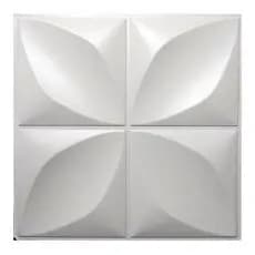 Kit 4, 8, 12 ou 16 Placas de PVC 3D – Revestimento Decorativo para Parede 25x25cm