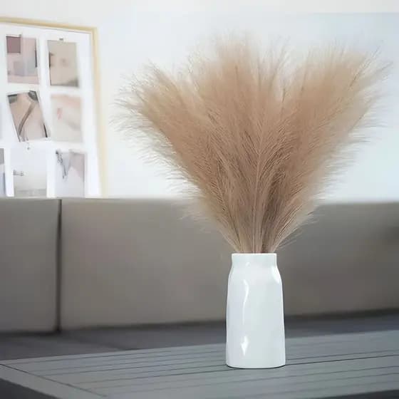 2 Unidades Capim Pampas 70cm | Cantinho Pinterest