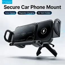 Vyvylabs Suporte De Telefone Móvel De Carregamento Sem Fio Para Telefones Com Tela Dobrável 15W Rápido Carregador De Car