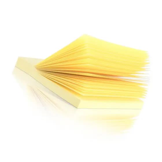 Notas adesivas 100 folhas multifuncionais fáceis de escrever blocos de notas de papel portáteis para escritório escolar