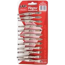12 Unidades De Pinças Depilatórias Sobrancelha Design La Lupe Promoção
