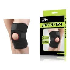 Joelheira de Compressão Premium com Compressão Ajustável para Estabilidade