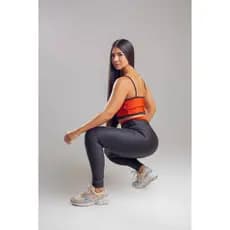 Conjunto Fitness Feminino Suplex Alta Sustentação Top + Legging Academia