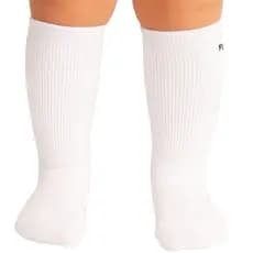 Meia 3/4 Bebe Puket Algodão Macio Versátil Conforto Lisa Ajuste Perfeito
