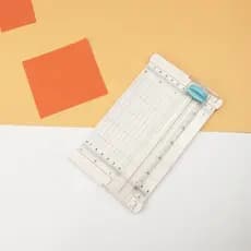 Mini Guilhotina Manual Para Papel Lâmina Diamante Scrapbook pachwork br